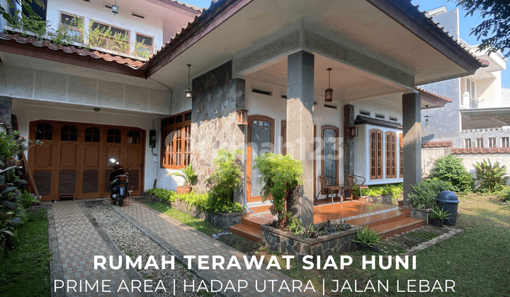 Rumah Terawat 2 Lantai Hadap Utara di Menteng Atas - Setiabudi