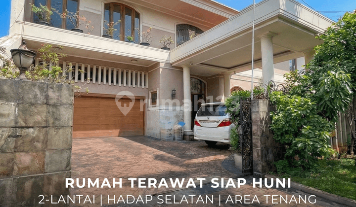 Rumah Mewah Terawat Siap Huni Hadap Selatan di Pondok Indah