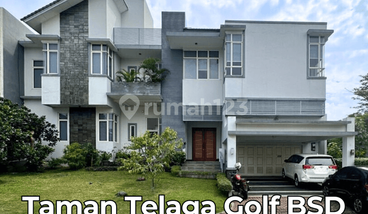 Modern Minimalist House North-Facing Telaga Golf Garden Cluster BSD