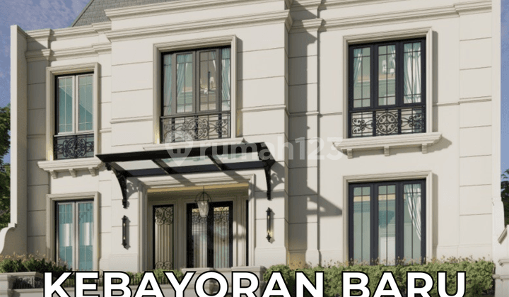 Brand New Luxury House Semi Furnished 3 Lantai di Kebayoran Baru