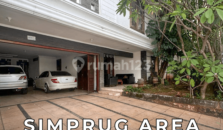 Rumah 2 Lantai Murah Lokasi Premium Dalam Komplek di Simprug Area