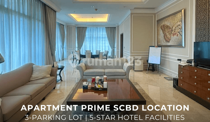 Apartment Pacific Place Tipe 4 BR Size 500 Sqm Prime Area