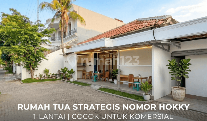 Rumah Tua 1 Lantai Nomor Hokky Lokasi Strategis di Senopati Sbd