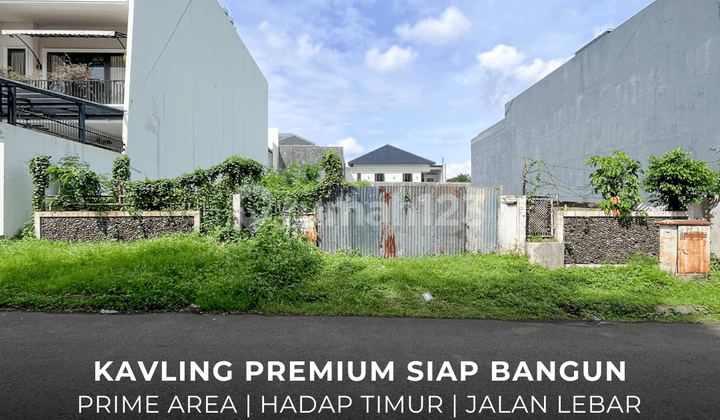 Kavling Siap Bangun Hadap Timur di Lokasi Premium Pondok Indah