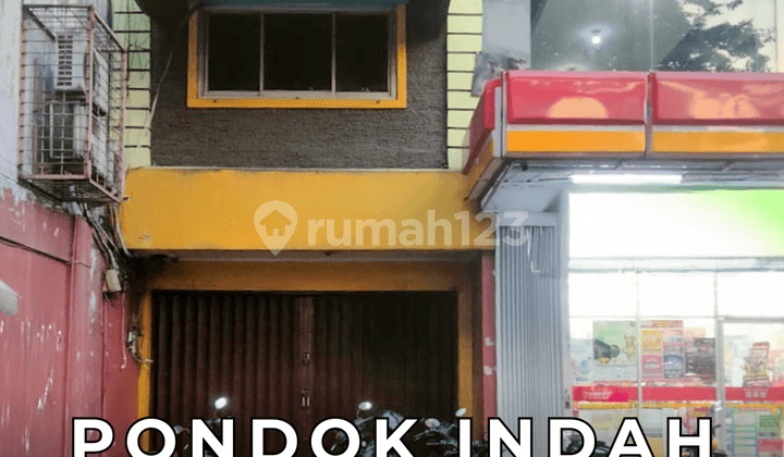 Dijual Ruko 3,5 Lantai Murah Hadap Barat di Arteri Pondok Indah