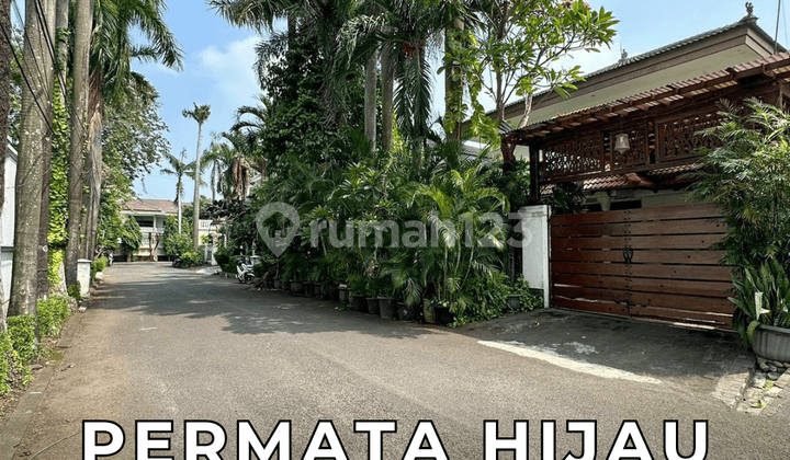 Rumah Siap Huni Lingkungan Tenang Dalam Komplek di Permata Hijau