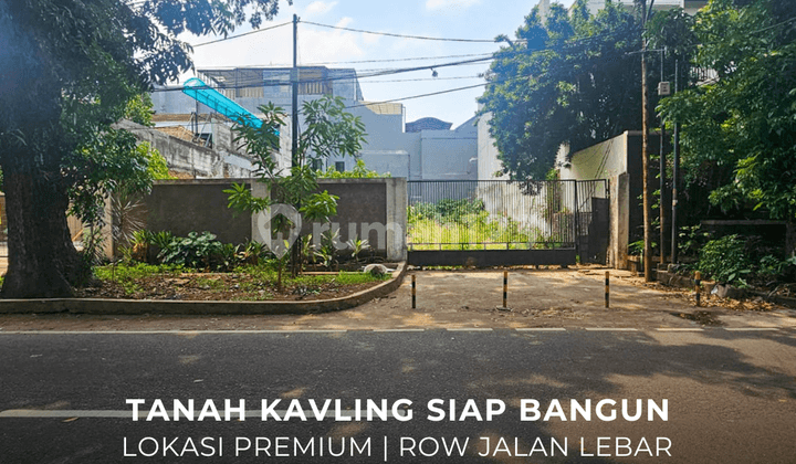 Tanah Kavling Siap Bangun Lokasi Premium di Panglima Polim