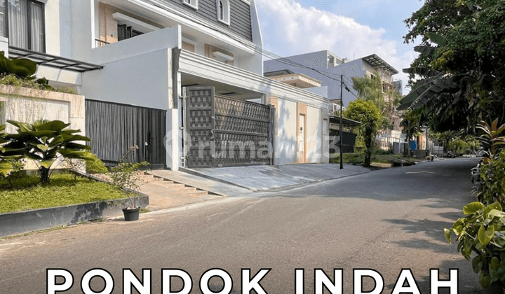 Rumah Baru 2,5 Lantai Dalam Komplek One Gated di Pondok Indah