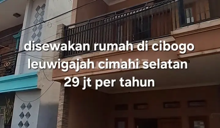 Disewa Rumah Terawat Di Cimahi Selatan Leuwigajah Dekat Unjani