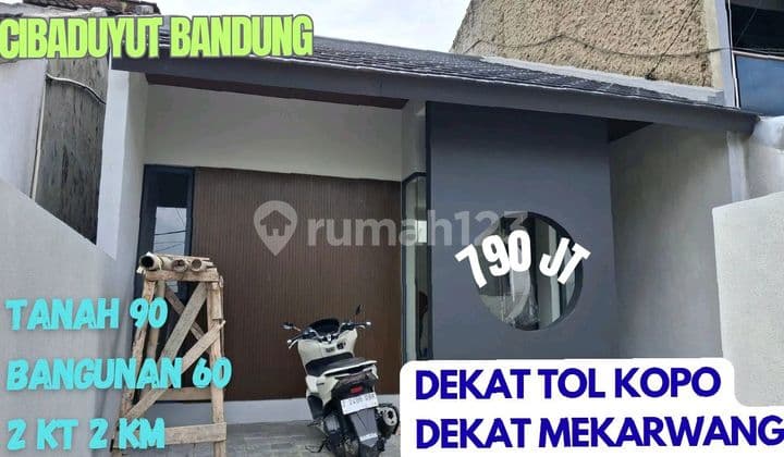 Rumah Baru Di Taman Cibaduyut Bandung Bisa Kpr