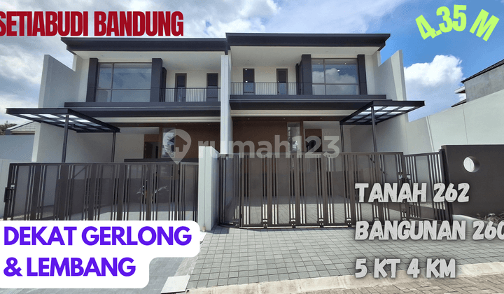 Rumah Minimalis Modern Strategis Di Setiabudi Bandung Bisa Kpr