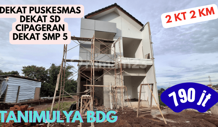 Rumah Cantik Promo Cash 500 Jutaan Dekat Puskesmas Cipageran