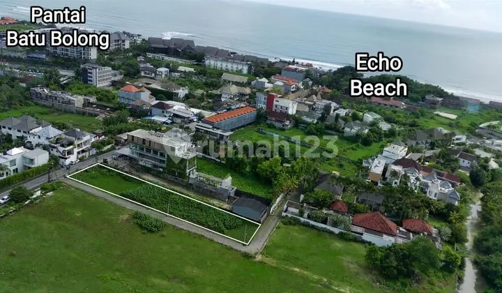 Land 1,220m2 on Jalan Main Batu Mejan, Echo beach Canggu..350 meters to Echo beach and La Brisa Beach Club