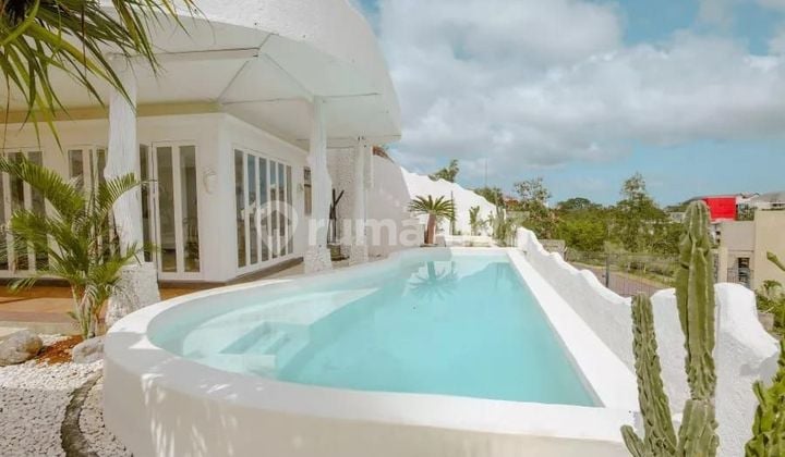 Luxury Villa With Beautiful Ocean, Airport And City Light View Jimbaran At Ungasan Jimbaran..2 Minutes To Gwk
