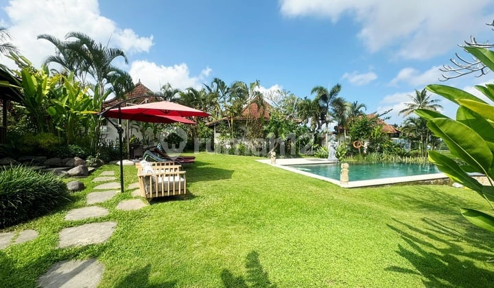 Villa Complex with 8 Rooms Featuring 360-Degree Rice Field Views in Tampaksiring, Gianyar ...20 Minutes to Ubud Palace and 25 Minutes to Pison Ubud.