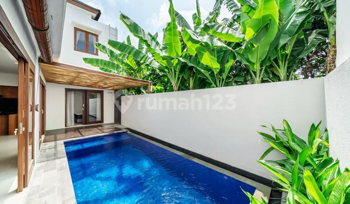 Rumah Style Villa Dengan Lingkungan Cluster Onegate System Di Muding , Kerobokan ..10 Menit Ke Umalas Dan Seminyak