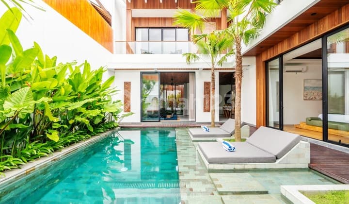 Villa Mewah Di Berawa Canggu ..450 Meter Ke Starbuck Berawa Dan 3 Menit Ke Atlas Beach Club