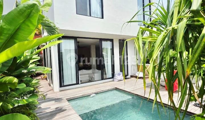 Leasehold 23 Years .. Beautiful Calm Villa In The Heart Of Pererenan Canggu ..300 Meter To St Ali Coffee And 5 Minutes To Lyma Beach