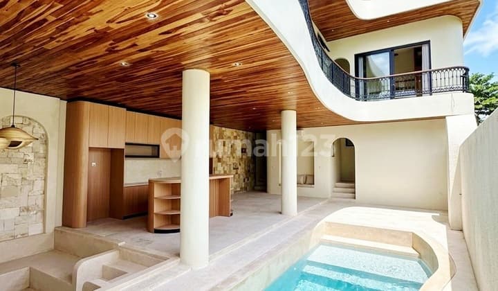 Freehold And Leasehold Options ..Brand New Modern Mediteranean Style Villa With Rice Field View ,Junggle And Mountain At Nyanyi Near Canggu ..5 Minutes To Nyanyi Beach And Luna Beach Club