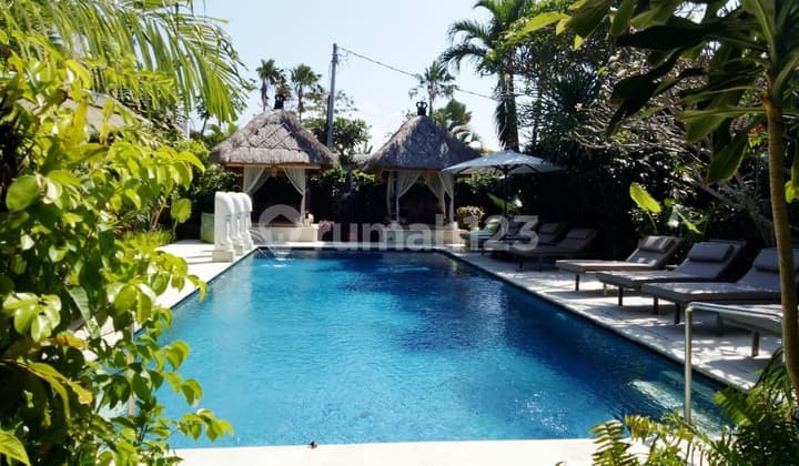 Turun Harga .. Villa Resort Tropical Balinese Style di Area Jalan Tanjung Sanur...5 Menit ke Pantai Mertasari Sanur