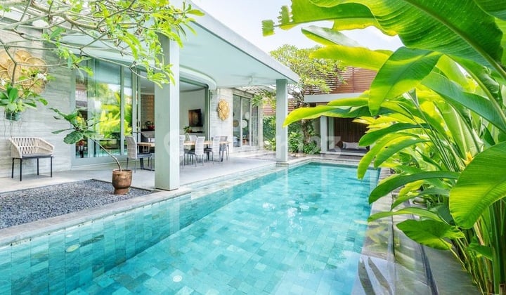 Leasehold 30 Years..Modern Tropical Minimalis Style Villa At Tegal Cupek , Umalas ...7 Minutes To Proeducation Internasional School Umalas And 10 Minutes Lycèè Francais De Bali Internasional School