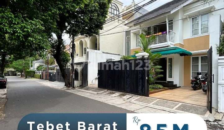 For Sale 2-Story Semi-Furnished House, Tebet Barat, South Jakarta