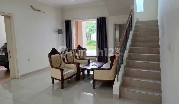 Rumah Summarecon Serpong LT 8x16m2 Semi Furnish Siap Huni