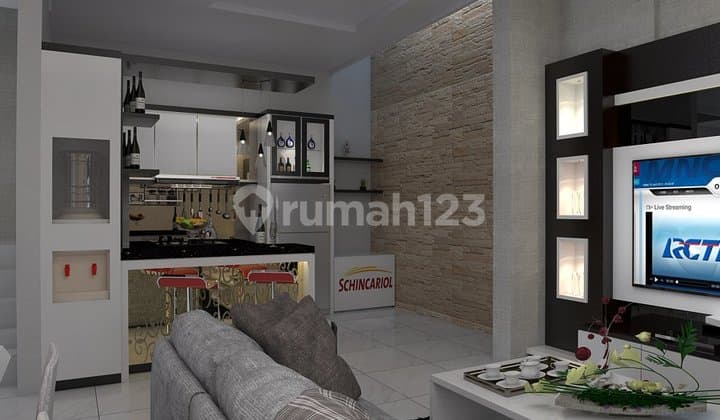For Sale Nice House in Taman Semanan Indah, Area 7x15m Fully Furnished