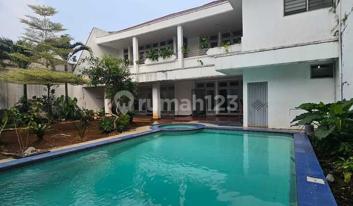 Termurah! Rumah Seharga NJOP Lokasi di Pinggir Jalan Raya Kemang