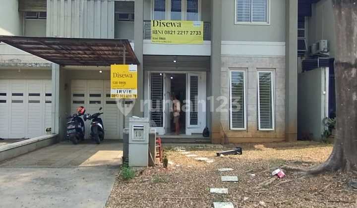 Rumah Cluster Palma Alam Sutera Dekat Mall & Tol