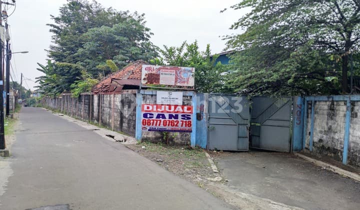 Tanah Ex Pabrik dekat Jl Raya Sholeh Iskandar Depo Bangunan
