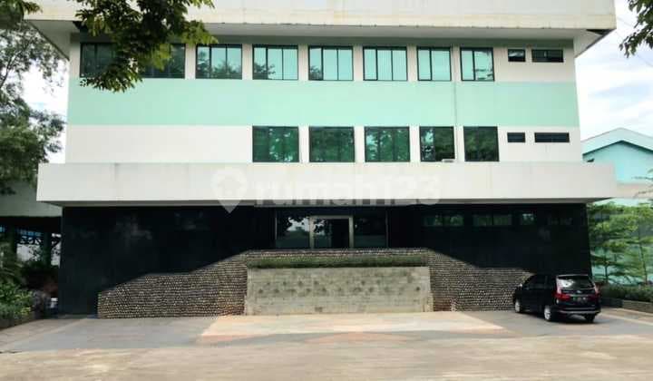 Gedung dan Pabrik Ex Gula Cair Jl Raya Ciracas 18815m2 SHM Bagus