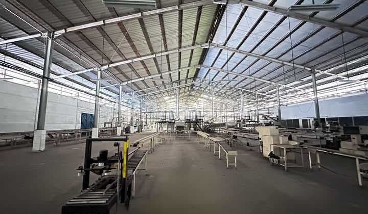 Pabrik Mie Instan Jatake Tangerang SHM Luas 16965m2 Unit Langka