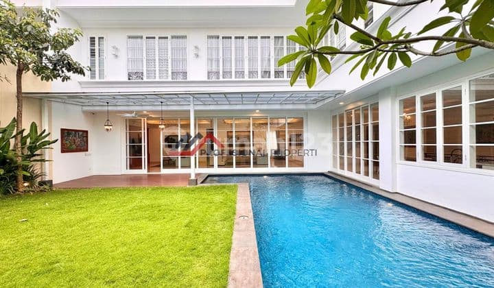 New Luxury House Equipped with Elevator in Premium Location Kemang Dalam Area