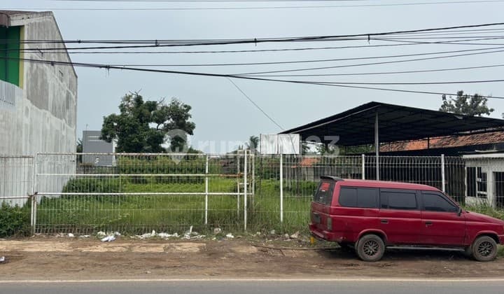 Tanah Komersial Jalan Raya Kosambi Klari Karawang Timur