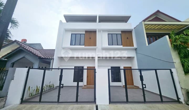 Rumah Baru Modern Minimalis Boulevard Hijau Harapan Indah Bekasi