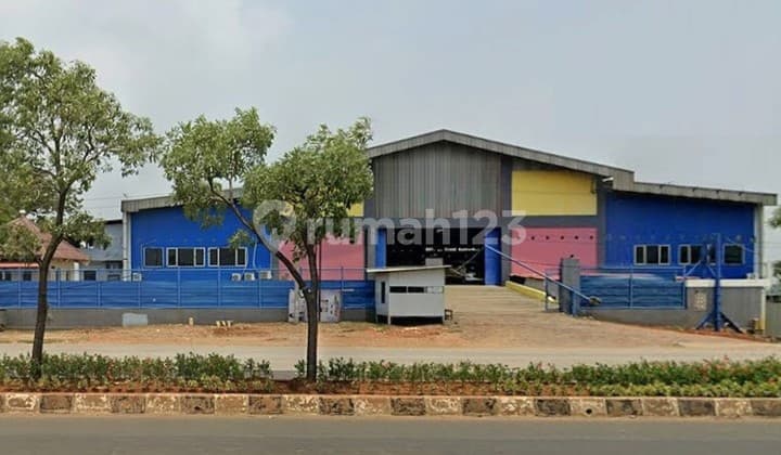 Gudang/Gedung Murah Jalan Raya Interchange Tol Karawang Barat