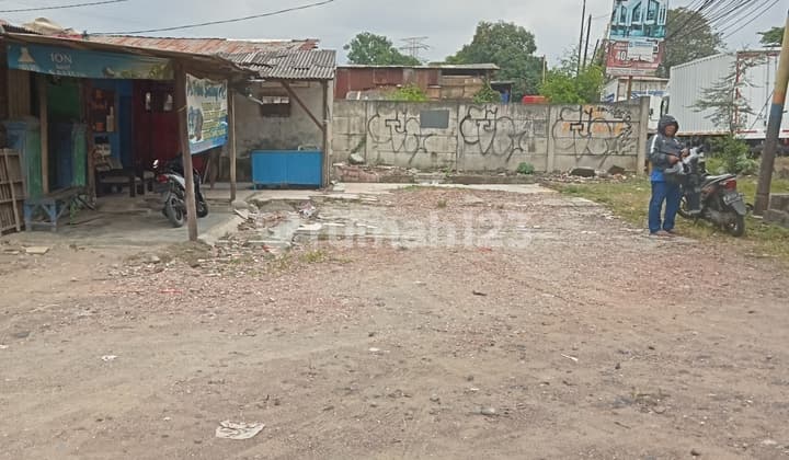 Tanah BU jl Daanmogot 645 m2 SHM Batu Ceper, Tangerang