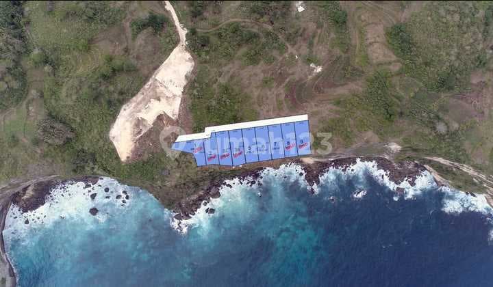 Tanah Sekartaji 650m2 Shm Cliff View Laut Nusapenida Bali