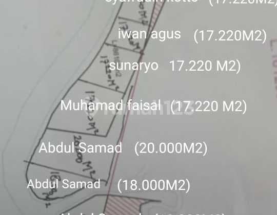 Tanah di Jenebora, Penajam Paser Utara SHM 140.000 m²