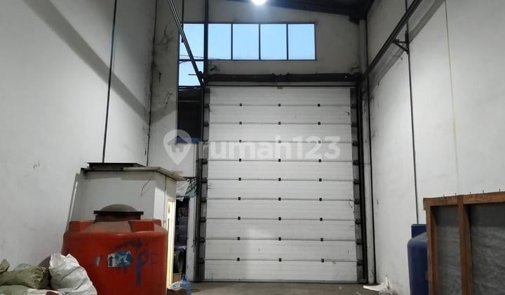 Bisa Nego! Gudang Depan Pintu Tol, Gudang, HGB, Siap Huni