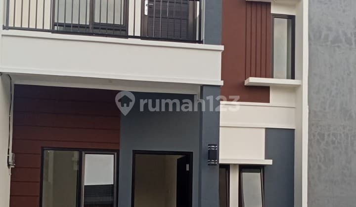 Rumah Baru 2Lantai Murah Free Biaya2 di Komplek Pajak Jurangmangu Pondok Aren Tangsel