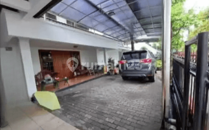 Rumah Bagus Asri Luas di Komplek BuMn Kemanggisan Slipi Jakarta Barat