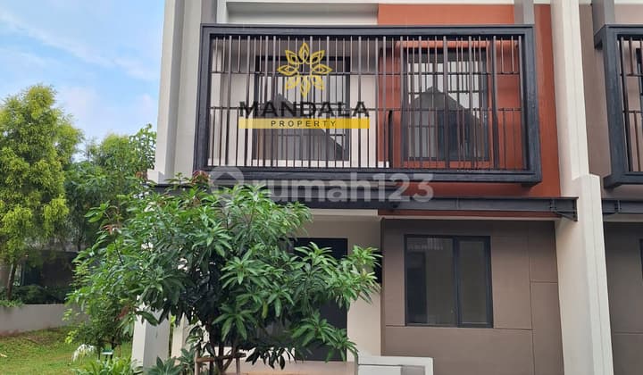 Dijual Rumah Hoek Brand New - Siap Huni, Langka di Summarecon Serpong