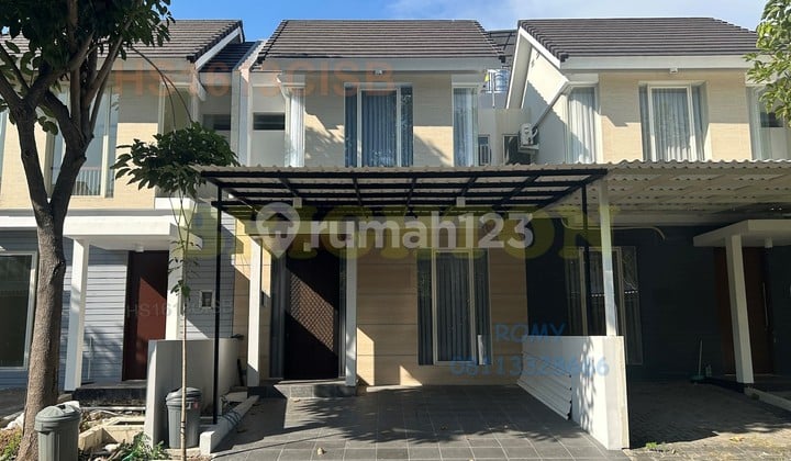 Rumah baru Northwest Citraland full furnished siap huni