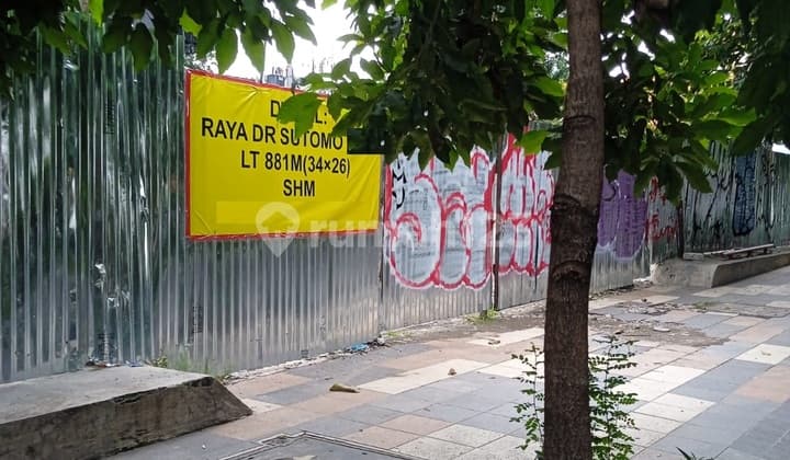 Land for Sale on Dr. Soetomo Street, Darmo, Surabaya
