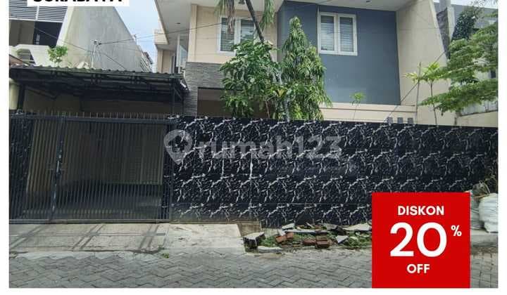 Dijual Rumah Lelang Dharmahusada Indah Barat Mulyorejo Surabaya