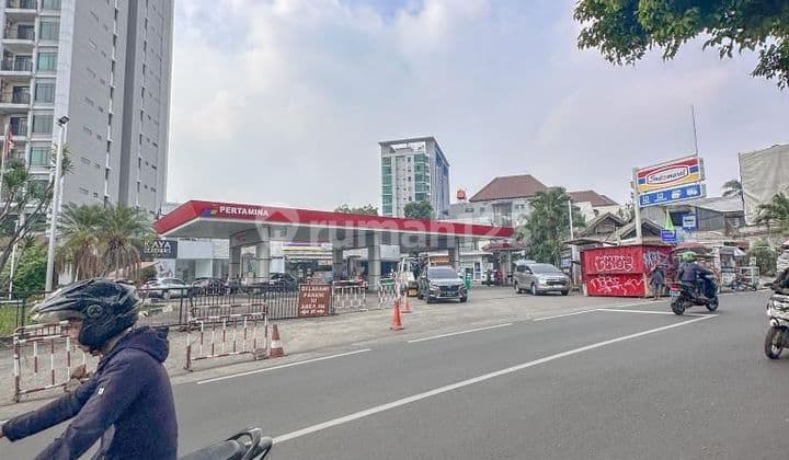 Pertamina gas station in Terogong Pdk Indah includes bonus land for building 2 floors