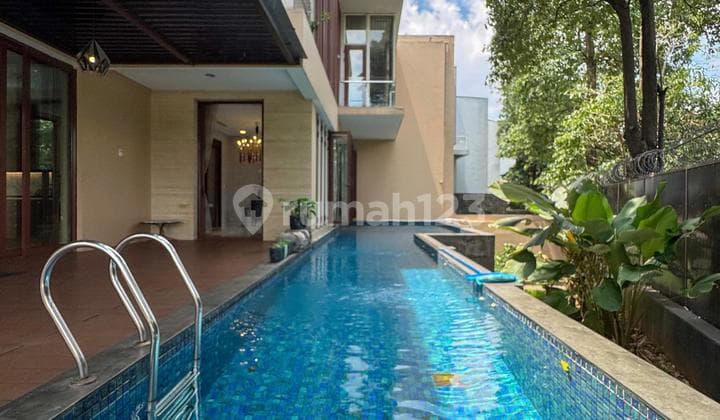 Luxury Tropical Modern House Premium Location Simprug Permata Hijau