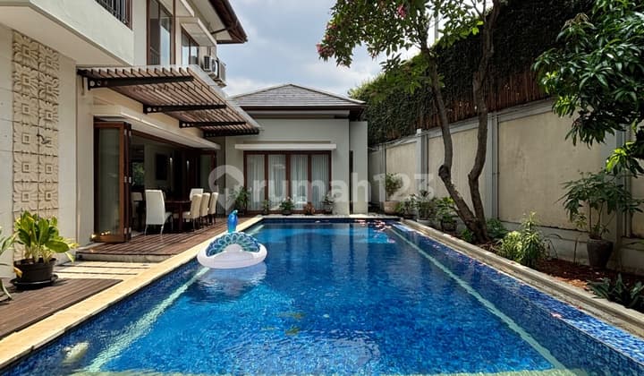 Luxury House Dlm Townhouse Kemang Private Pool Siap Huni Dkt Mcd